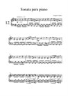 Piano sonata No.12