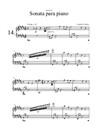 Piano sonata No.14